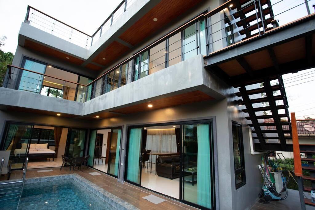 Phuket Paradise: Luxury 3-Bed Villa Sea View Villa Ban Saiyuan Exterior foto